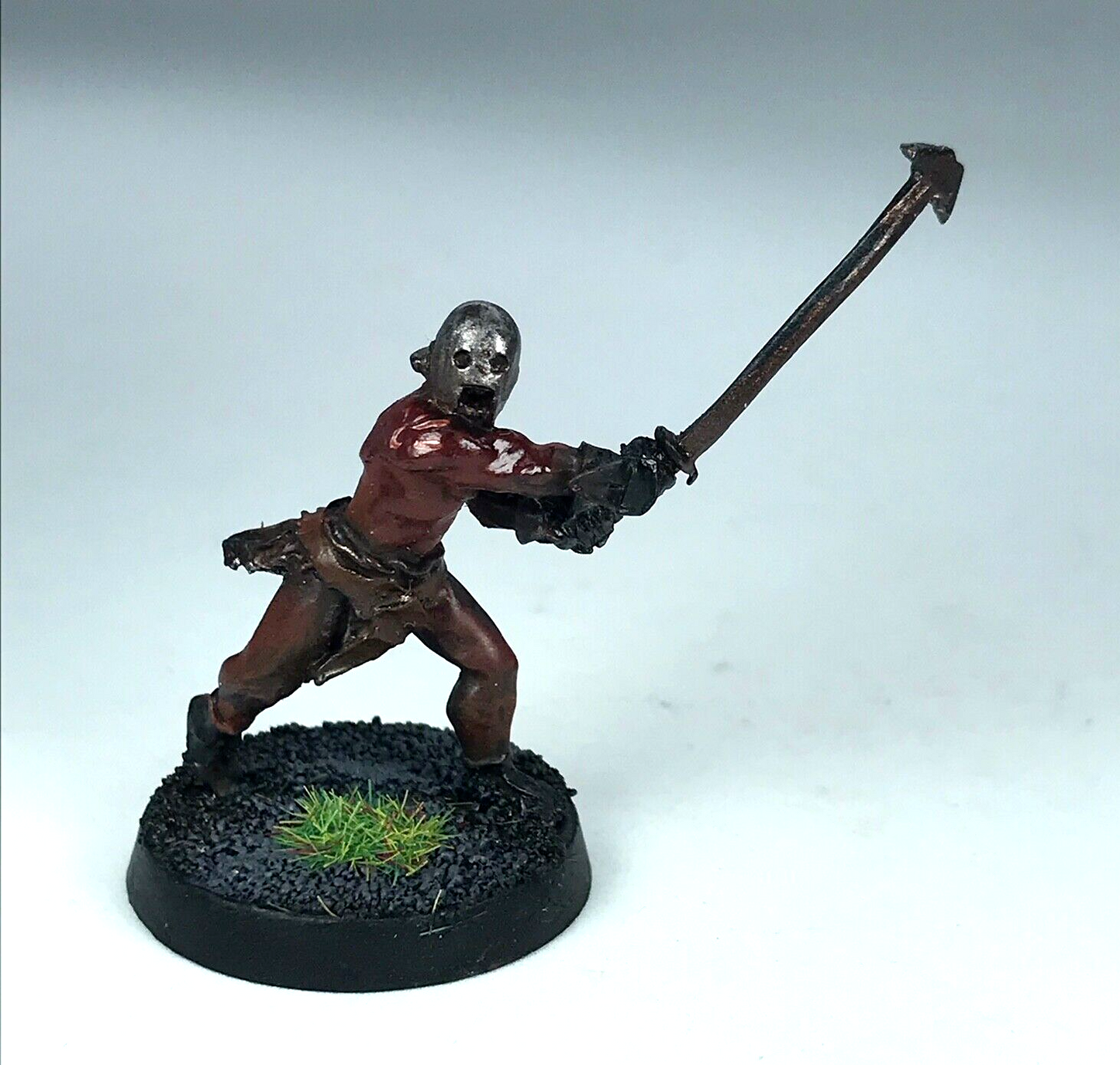 Uruk Hai Beserker LOTR - Warhammer / Lord of the Rings Painted Metal X1053