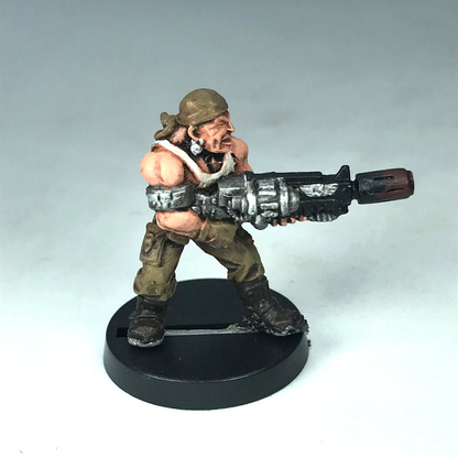 Classic Metal Catachan Melta Gun Imperial Guard - Painted - Warhammer 40K X926