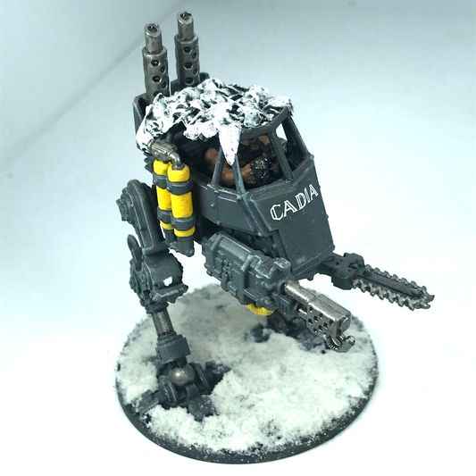 Cadian Sentinel Walker Imperial Guard - Painted - Warhammer 40K C2430