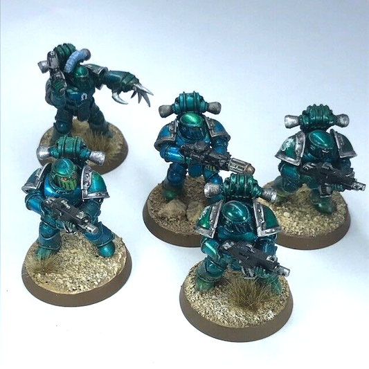 Alpha Legion Tactical Marine Squad Horus Heresy - Painted - Warhammer 30K C2632