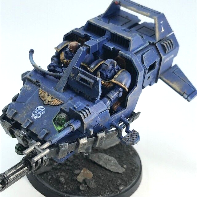 Land Speeder Space Marines Ultramarines - Warhammer 40K Games Workshop Painted