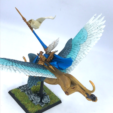 High Elves Noble Lord Of Griffon - Warhammer Fantasy Painted Games Workshop