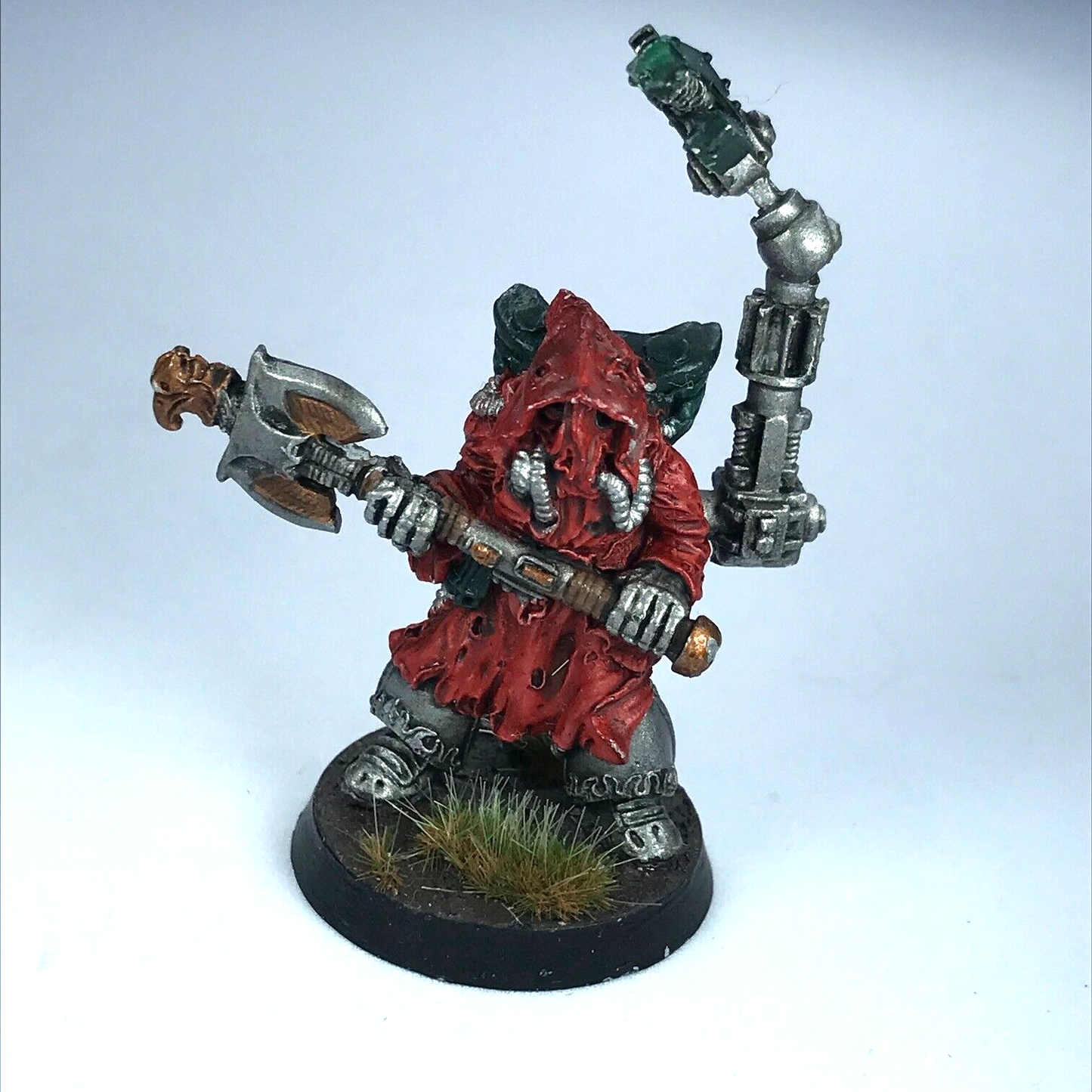 Metal Tech Priest Imperial Guard Rogue Trader - Painted - Warhammer 40K X11929