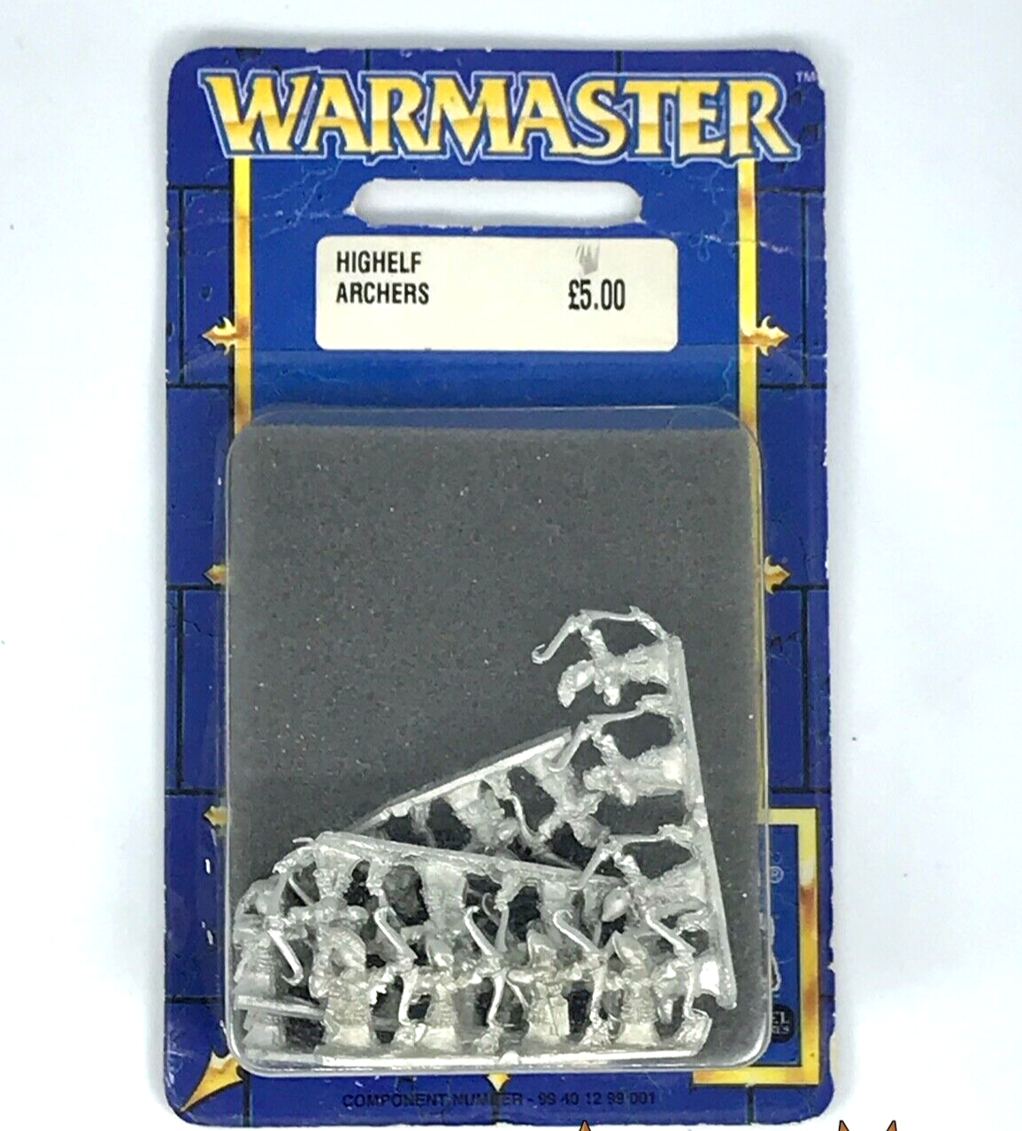 Classic Metal High Elves Elf Archers Blister - OOP - Warmaster Warhammer C394