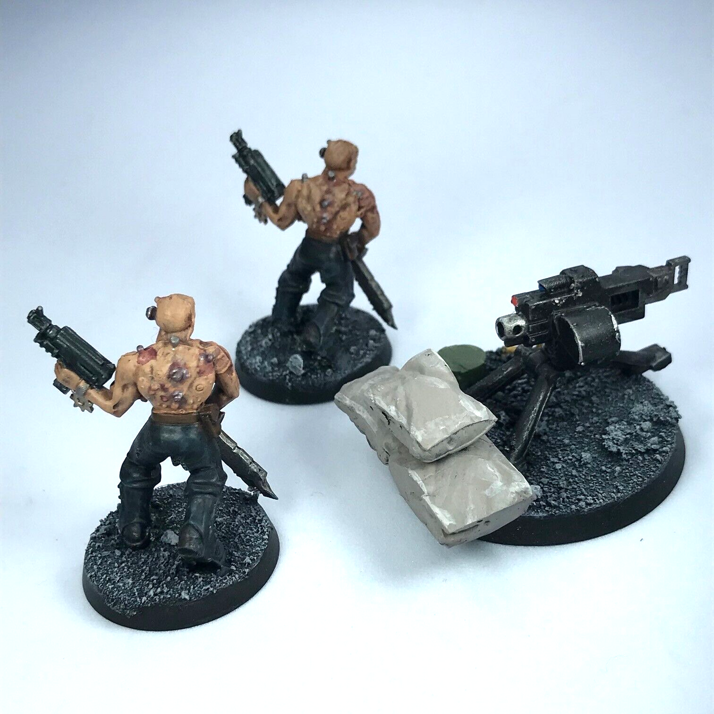 Traitor Guard Cultist Heavy Weapon Team Chaos Space Marines Warhammer 40K X12223