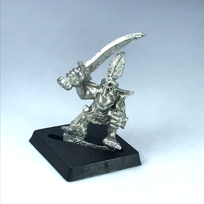 Forest Goblin with Sword Dated 1991 Metal Citadel Warhammer Fantasy X9389