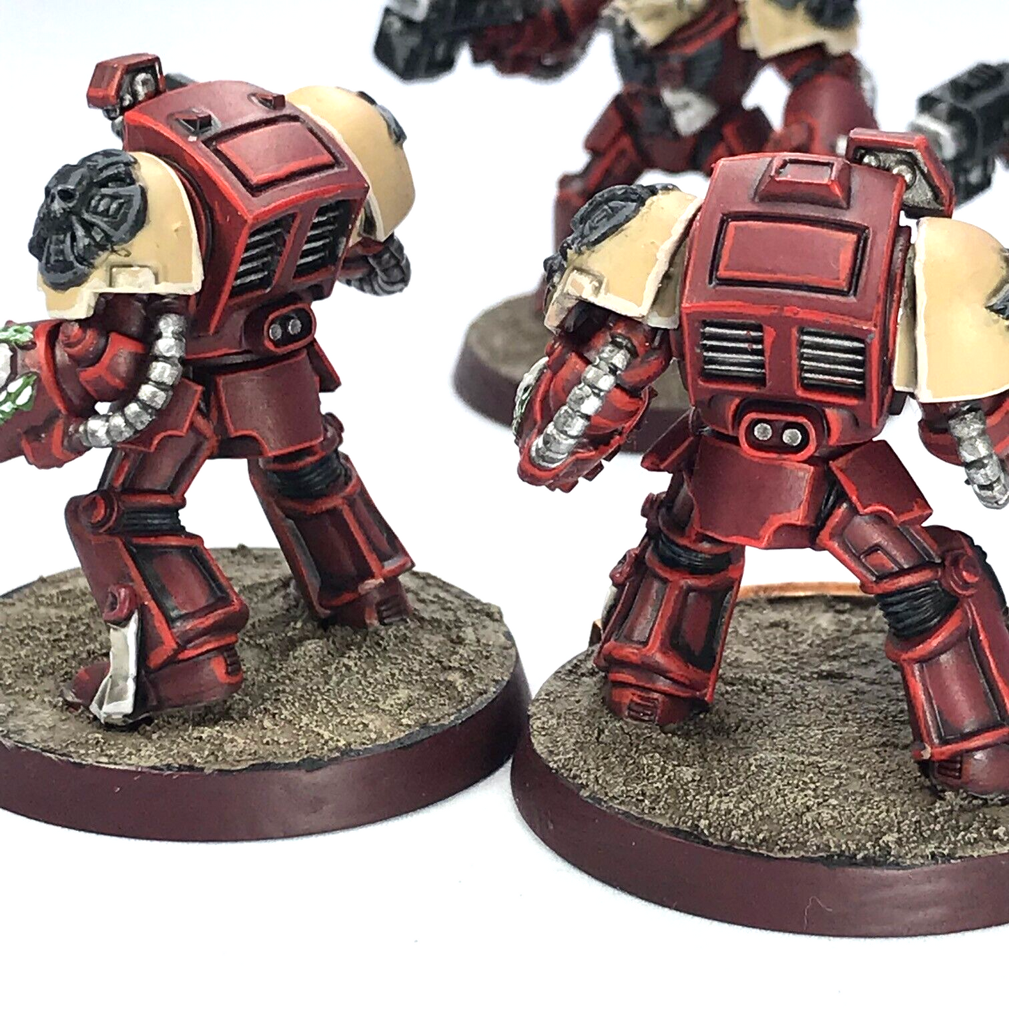 Blood Angels Terminator Squad Space Marines - Painted - Warhammer 40K C422