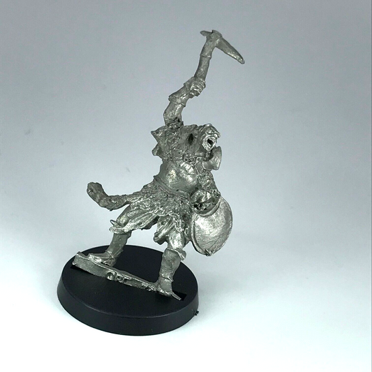 Mordor Orc Captain Command - LOTR Warhammer Lord of the Rings Metal X9249