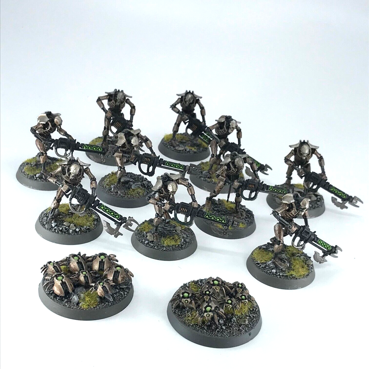 Necron Warriors Necrons - Painted - Warhammer 40K Games Workshop C4927