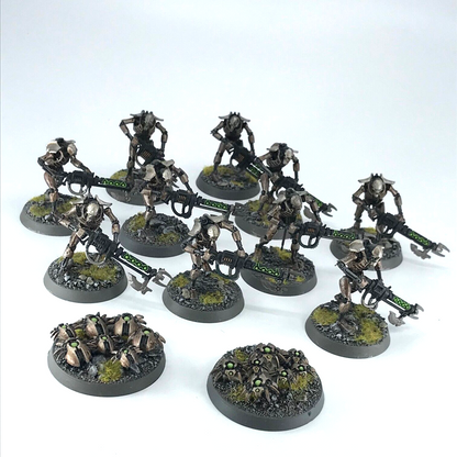 Necron Warriors Necrons - Painted - Warhammer 40K Games Workshop C4927