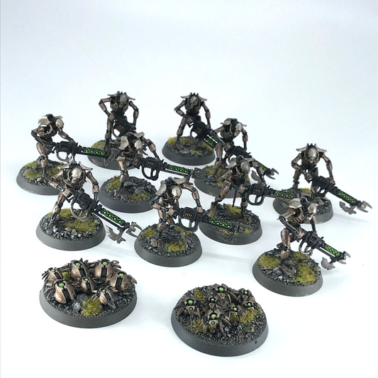 Necron Warriors Necrons - Painted - Warhammer 40K Games Workshop C4927