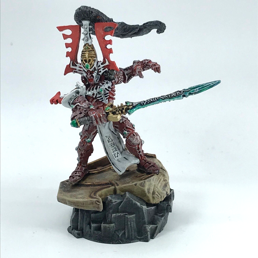 Aeldari Avatar of Khaine Eldar - Warhammer 40K Games Workshop Part Painted C3604