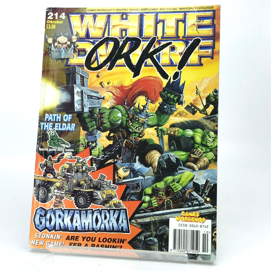 White Dwarf 214 Magazine Games Workshop Warhammer Fantasy 40,000 40K M400