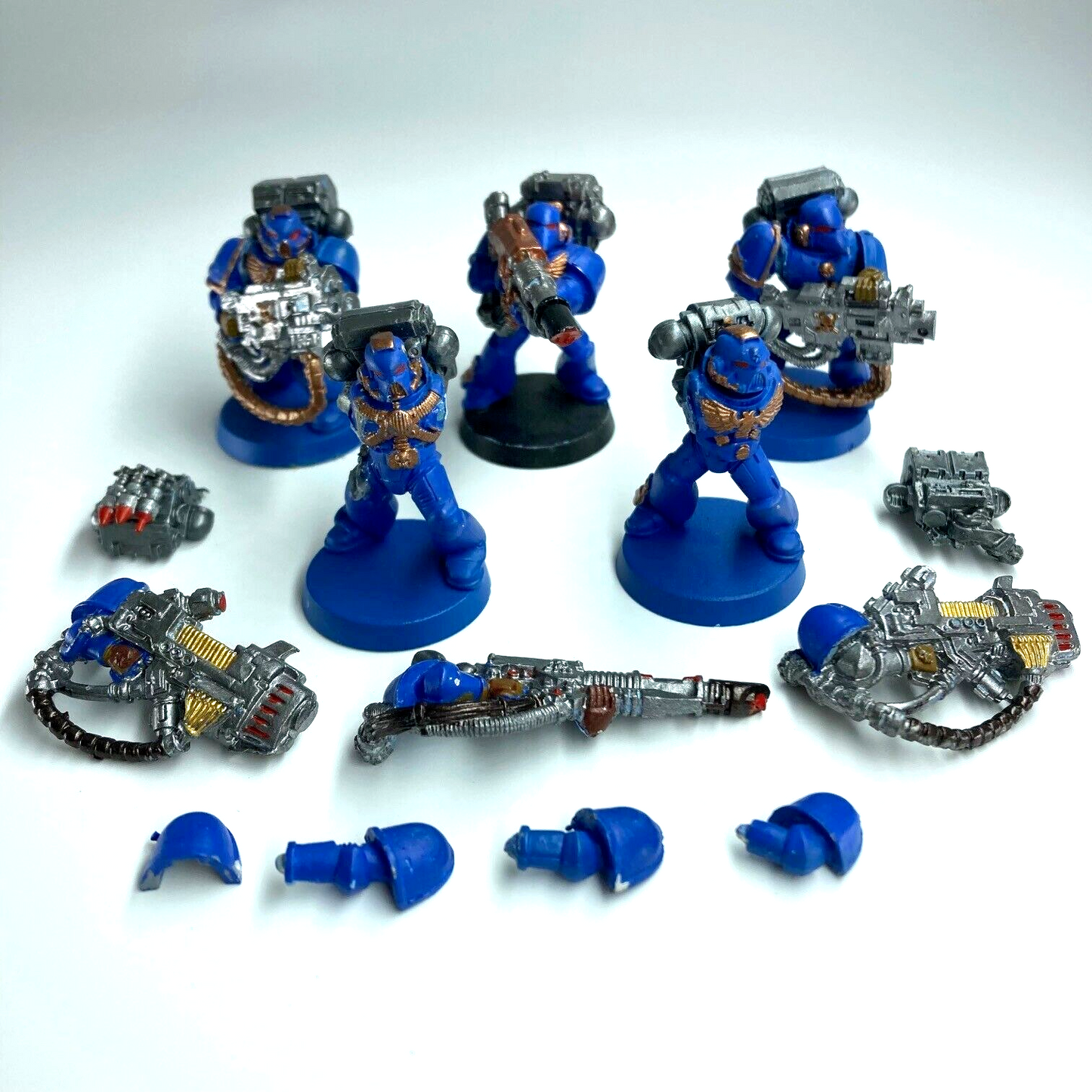 Space Marine Devastators Parts - Games Workshop Warhammer 40K Part Metal C2569