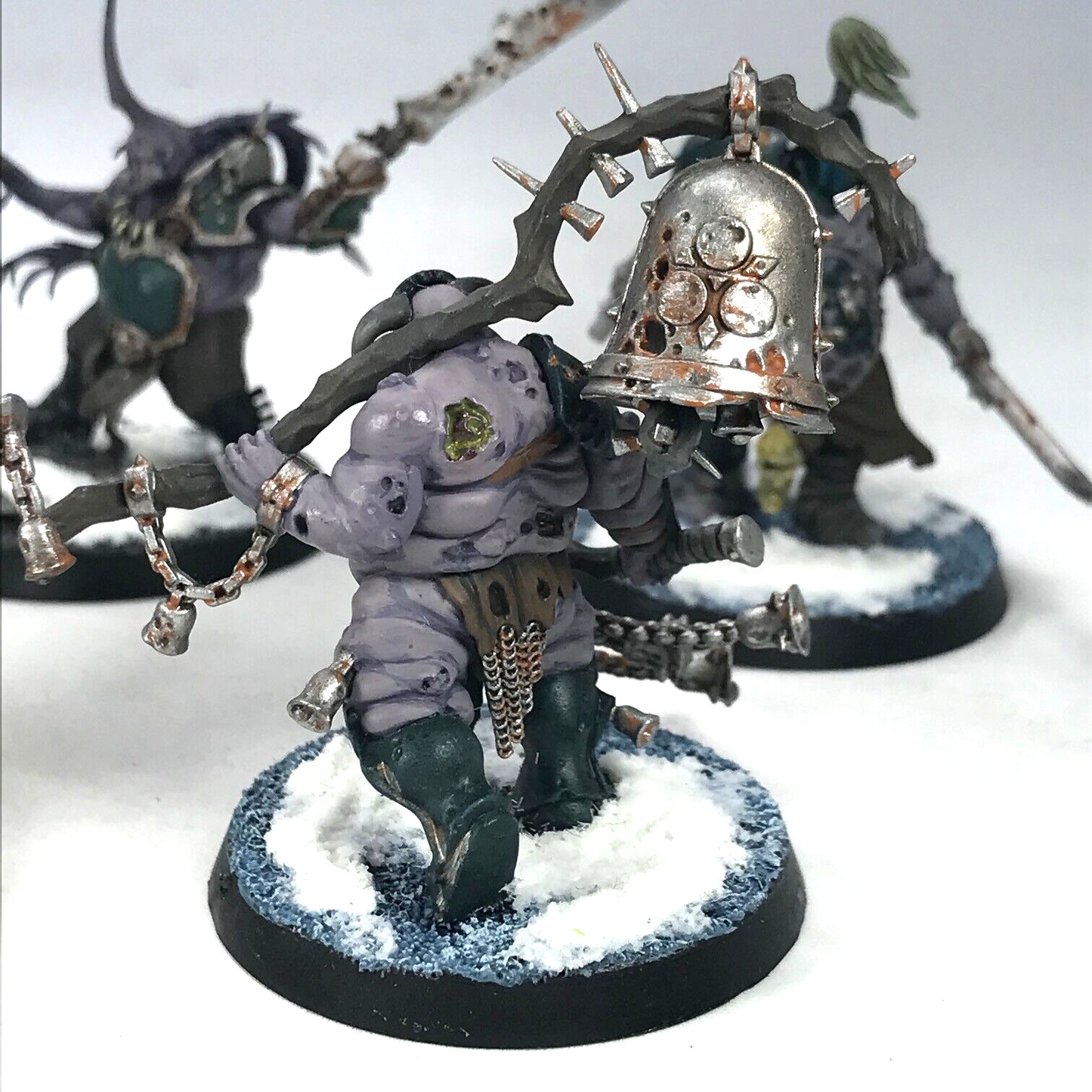 Nurgle Maggotkin Chaos Possessed Warriors - Warhammer Age of Sigmar C1652