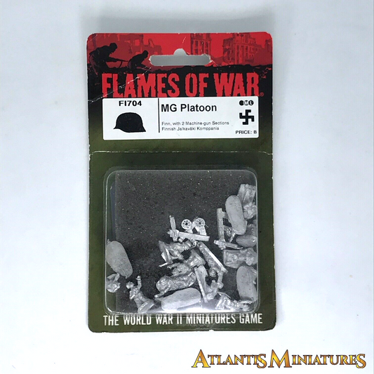 WW2 Finnish Machine Gun Platoon - Sealed Blister - Flames of War C1216