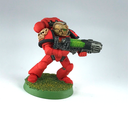 Blood Angels Trooper Rogue Trader Space Marines Warhammer 40K Part Metal X88