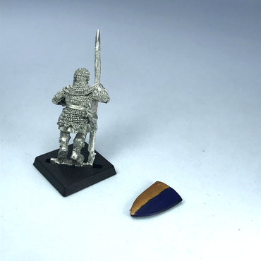 Bretonnia Men At Arms Spearman - Warhammer Fantasy Classic Metal GW X11684