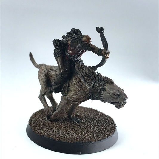 Orc Warg Rider - LOTR Warhammer / Lord of the Rings Games Workshop Metal X2843