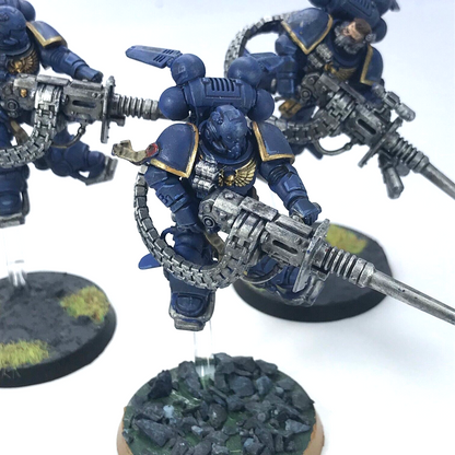 Space Marine Primaris Vanguard Suppressor Squad - Painted - Warhammer 40K C4042