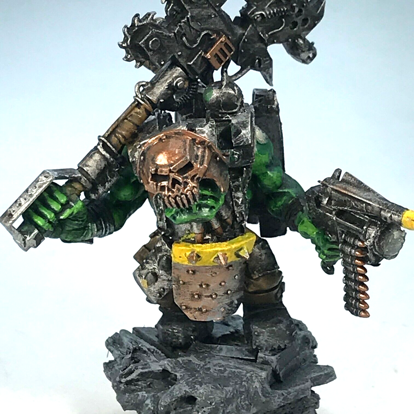 Custom Space Ork Character Nob - Painted - Warhammer 40K C2390