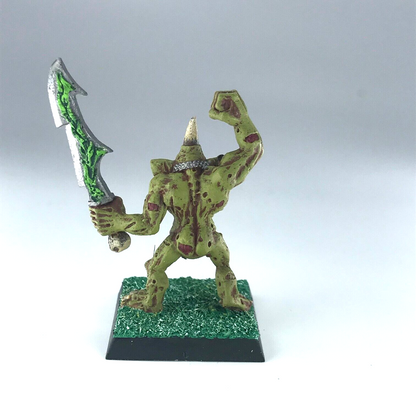 Plaguebearer of Nurgle Chaos Daemons Citadel - Warhammer Fantasy Metal X3184