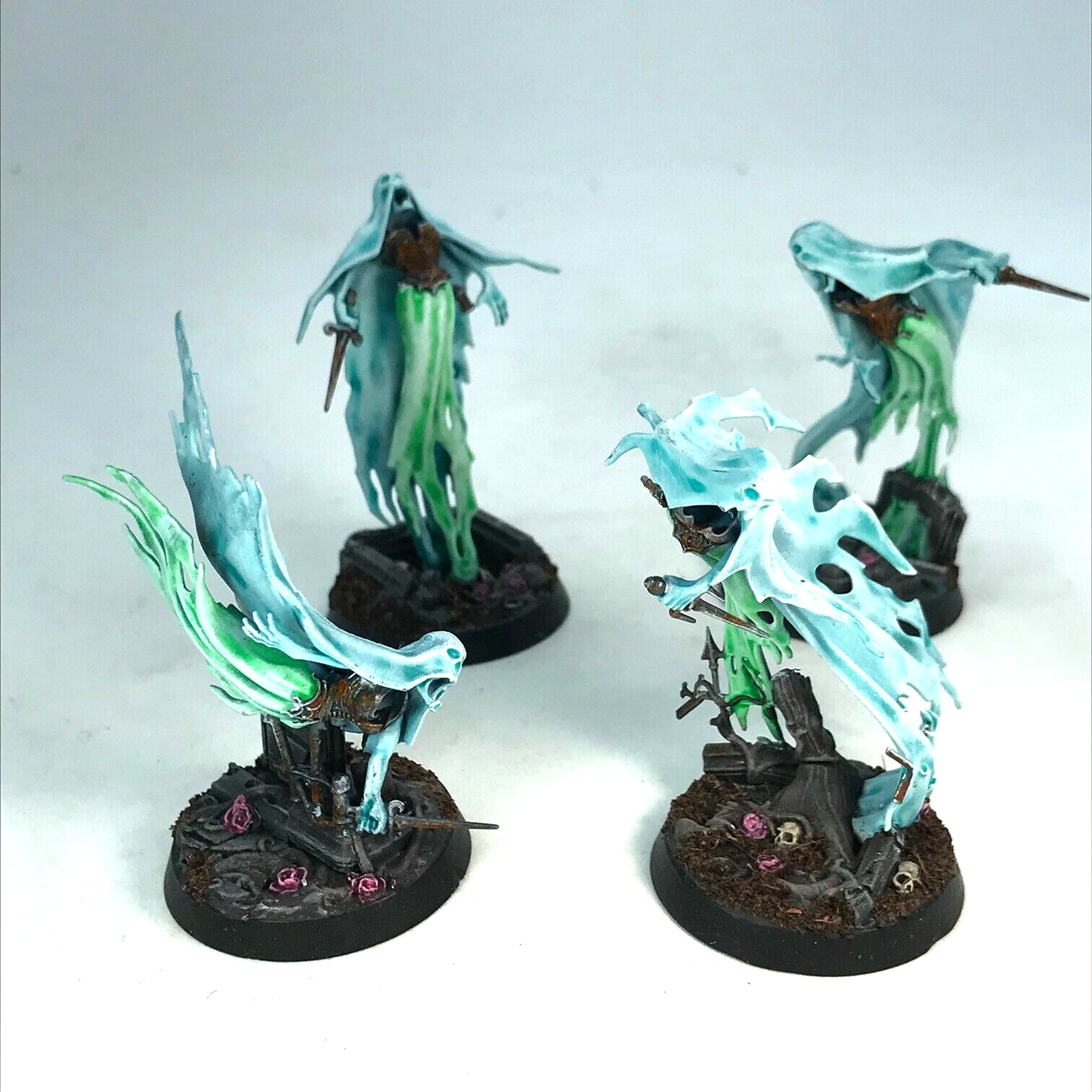 Nighthaunt Myrmourn Banshees Painted - Warhammer Age of Sigmar C106