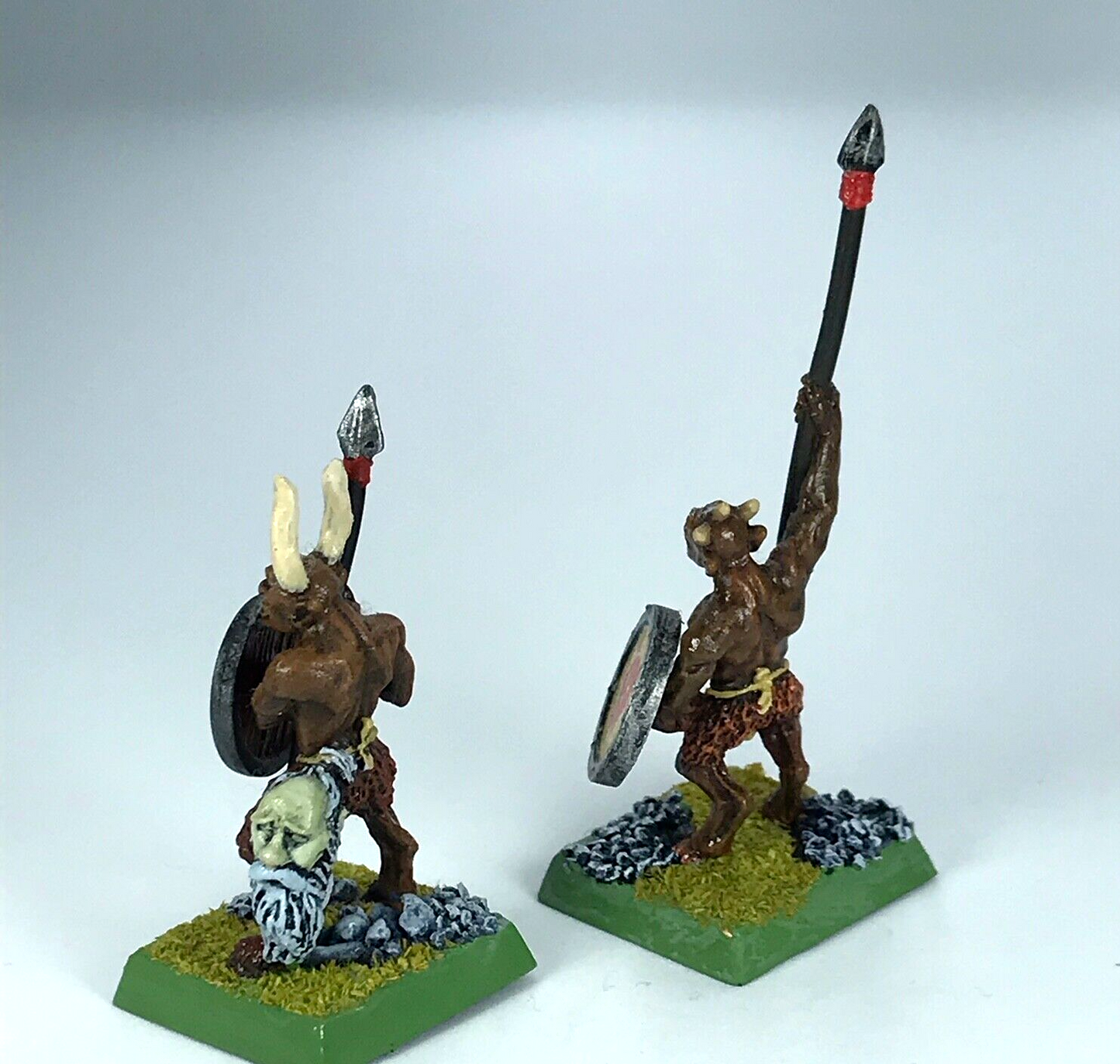 Ungor with Spear Beastmen Spearmen Classic Metal Painted Warhammer Fantasy X5090