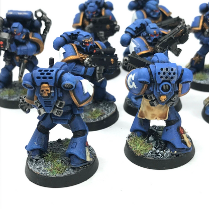 Space Marine Tactical Squad Ultramarines - Painted - Warhammer 40K C2557