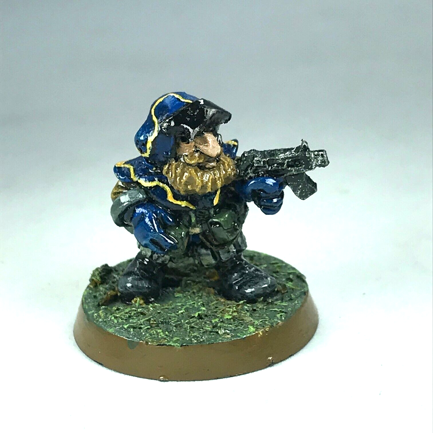 Classic metal space dwarf squat - painted - warhammer 40k x5443
