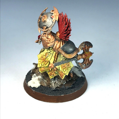 Gotrek Gurnisson Fyreslayer Dwarfs - Warhammer Age of Sigmar Painted X5130