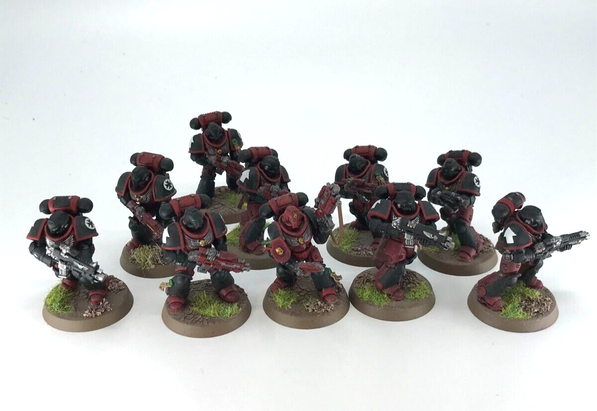 Black Templars Primaris Intercessors - Space Marines Warhammer 40K Painted C4482