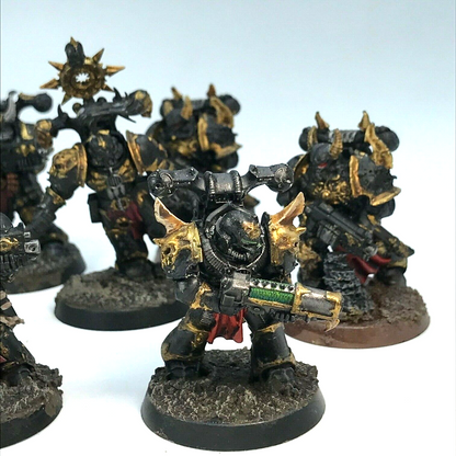 Chaos Space Marines Squad - Painted - Warhammer 40K C2129