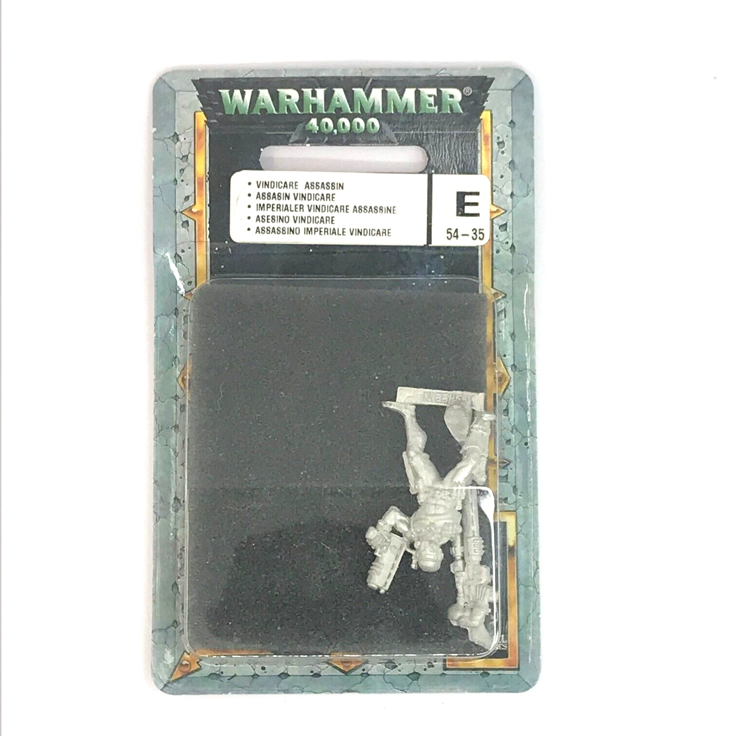 Vindicare Assassin Astra Militarum Blister - Warhammer 40K Classic Metal BOX7