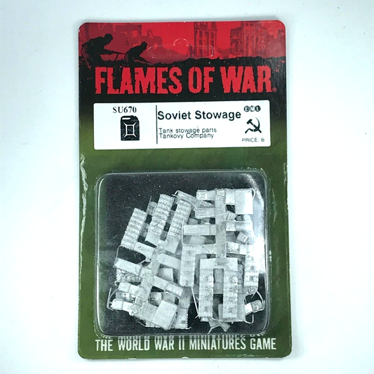 Metal Soviet Tank Stowage Blister WW2 - Flames of War C2064