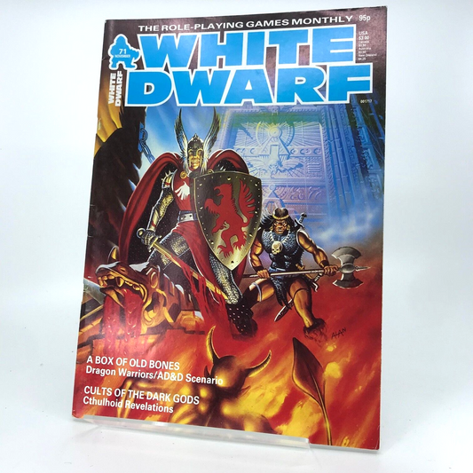 White Dwarf 71 Magazine Games Workshop Warhammer Fantasy 40,000 40K M649