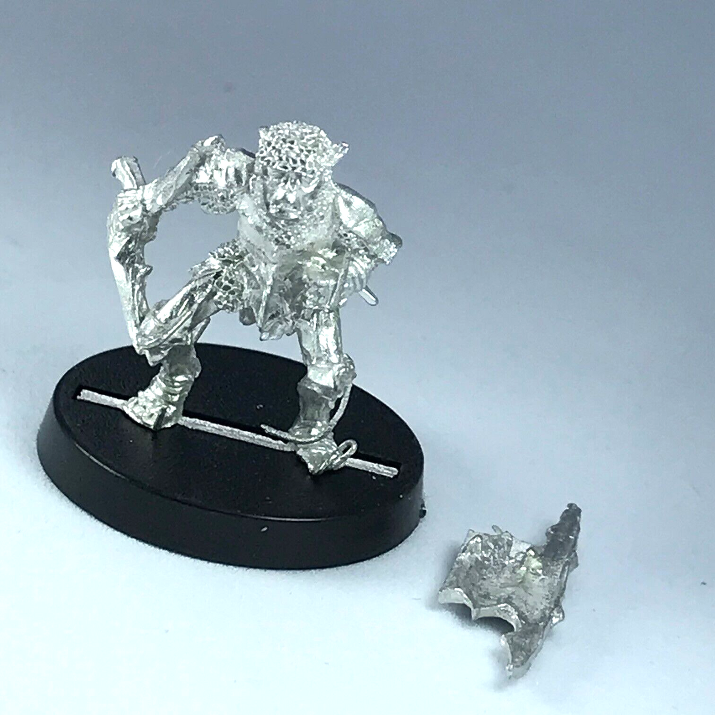 Moria Goblin Armoured Warrior LOTR - Warhammer / Lord of the Rings Metal X10203