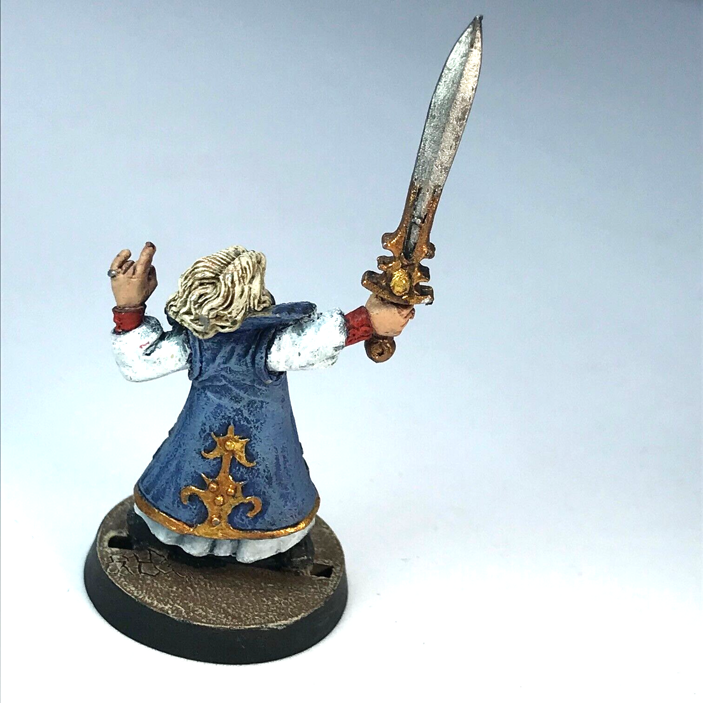 Classic High Elf Elves Mage Sorcerer Sigmar - Painted - Warhammer Fantasy X10240