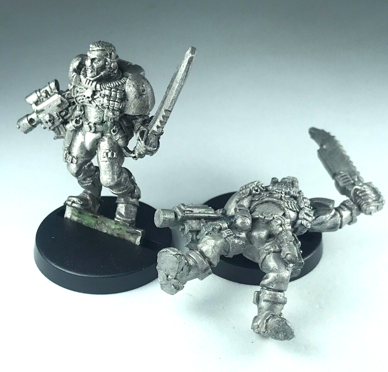 Classic Metal Space Marine Scout Pair - Warhammer 40K X2039