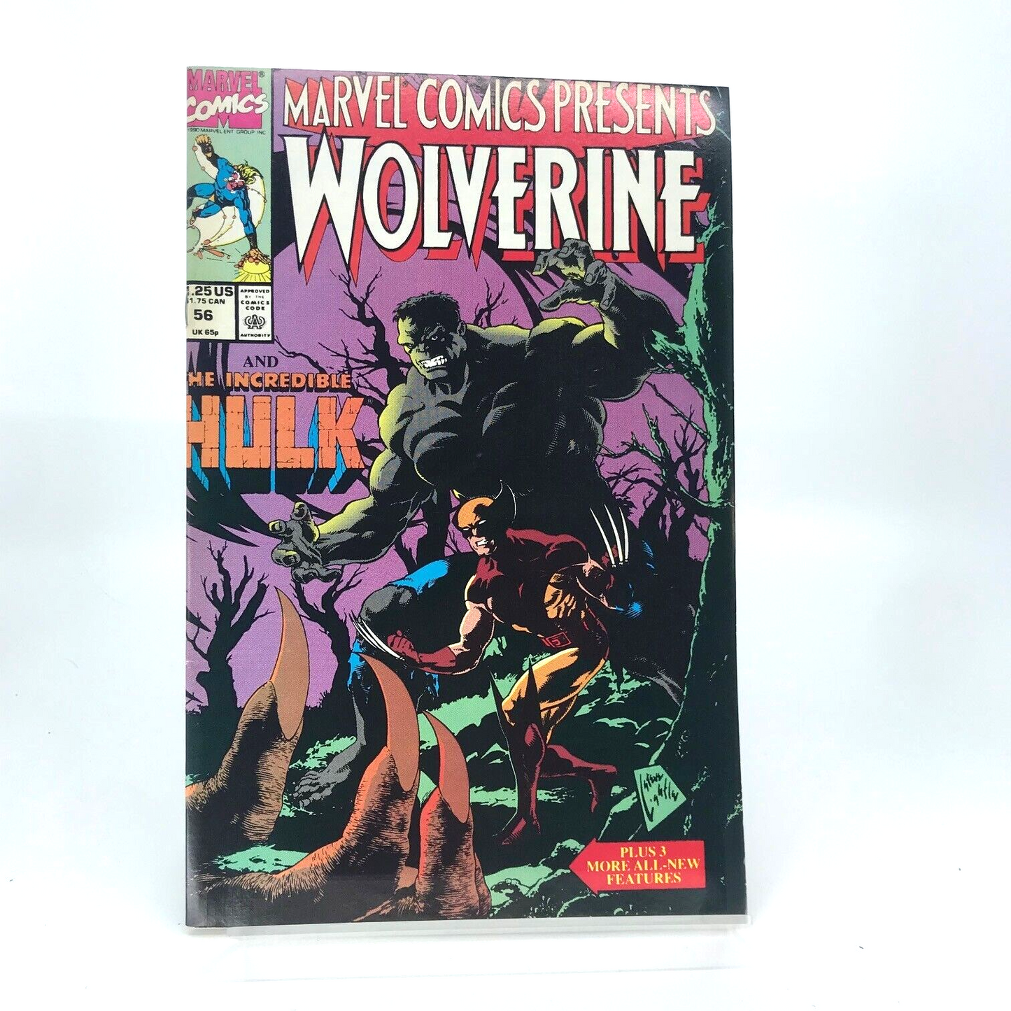 Wolverine and the Incredible Hulk Issue 56 - Marvel Comics Present D176