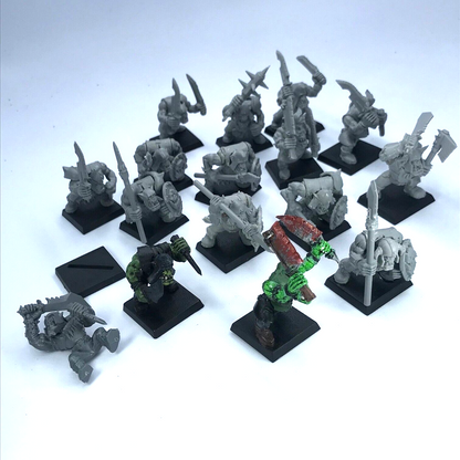 Orc Boy Warrior Regiment - Orcs & Goblins - Warhammer Fantasy Classic C4177