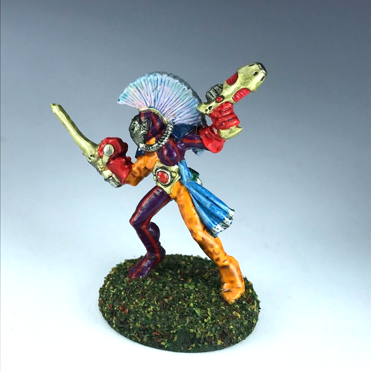 Classic Metal Eldar Harlequin Troupe Aeldari - Painted - Warhammer 40K X11789