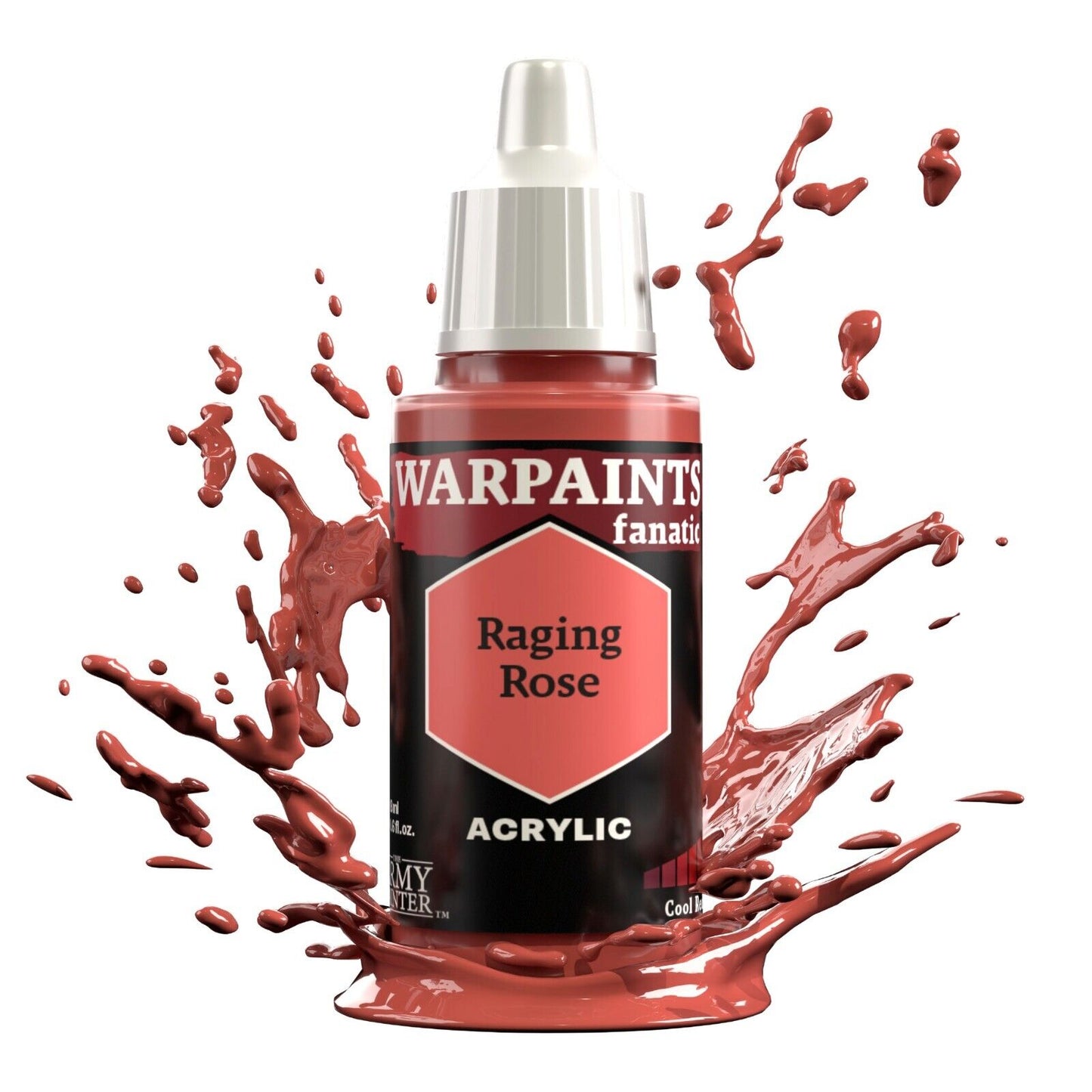 Raging Rose Paint - Warpaints Fanatic 18ml - The Army Painter