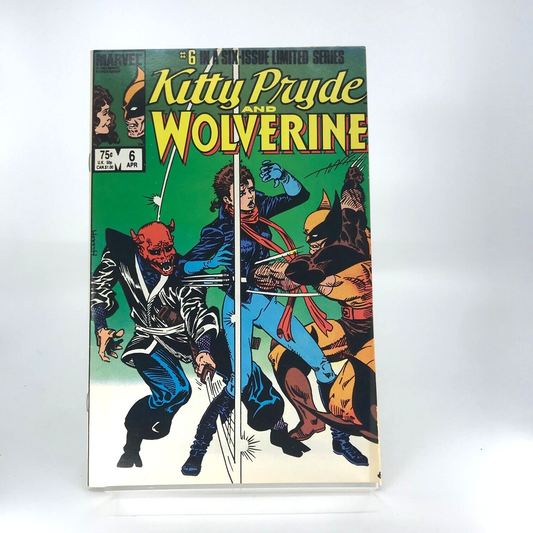 Kitty Pryde & Wolverine Issue 6 - Original Vintage Comic - Marvel Comics D117