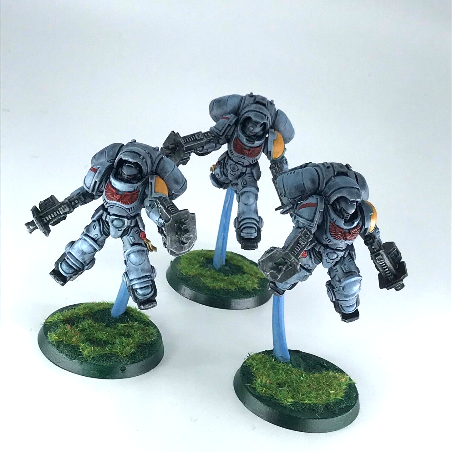 Primaris Inceptors Squad Space Wolves - Painted - Warhammer 40K C4446