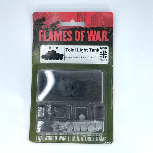 Metal Hungarian Toldi Light Tank Axis Forces - Blister - Flames of War C820