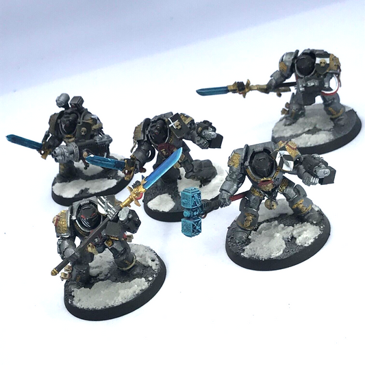 Grey Knights Terminator Squad Space Marines - Warhammer 40K Painted GW C4730