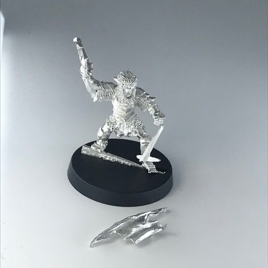 Moria Goblin Armoured Warrior LOTR - Warhammer / Lord of the Rings Metal X9174