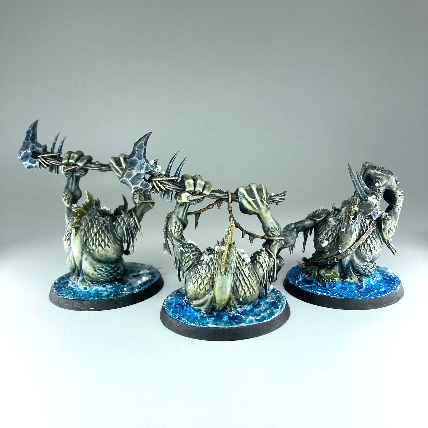 Fellwater Troggoths Tribe - Painted - Warhammer Age of Sigmar GW BOX236