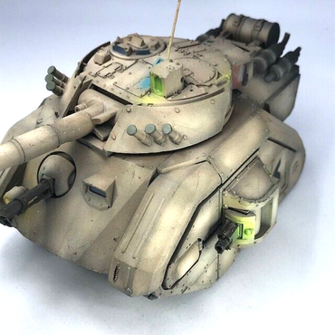 Custom Battle Tank Imperial Guard - Painted Ideal for Astra Militarum